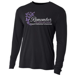 Remember For Those Who Cannot Alzheimers Awareness Cooling Performance Long Sleeve Crew