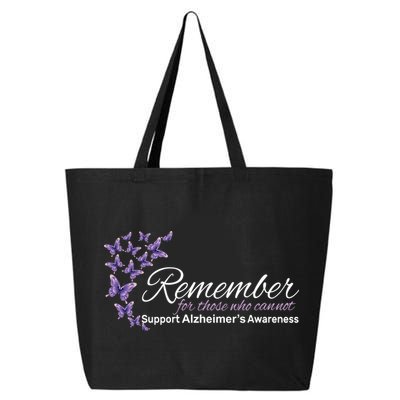 Remember For Those Who Cannot Alzheimers Awareness 25L Jumbo Tote