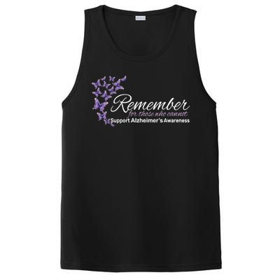 Remember For Those Who Cannot Alzheimers Awareness PosiCharge Competitor Tank