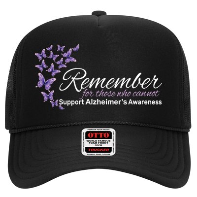 Remember For Those Who Cannot Alzheimers Awareness Trucker Hat
