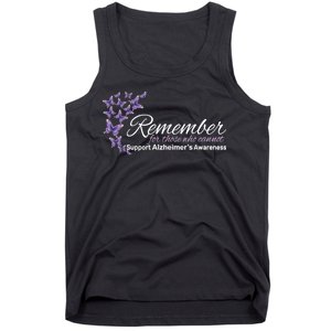 Remember For Those Who Cannot Alzheimers Awareness Tank Top