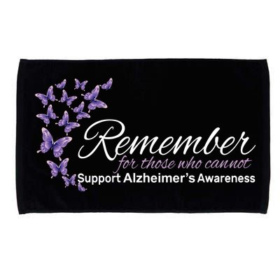 Remember For Those Who Cannot Alzheimers Awareness Microfiber Hand Towel