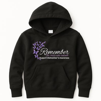 Remember For Those Who Cannot Alzheimers Awareness Kids Hoodie