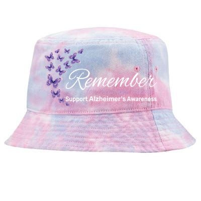 Remember For Those Who Cannot Alzheimers Awareness Tie-Dyed Bucket Hat