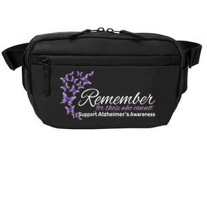 Remember For Those Who Cannot Alzheimers Awareness Crossbody Pack