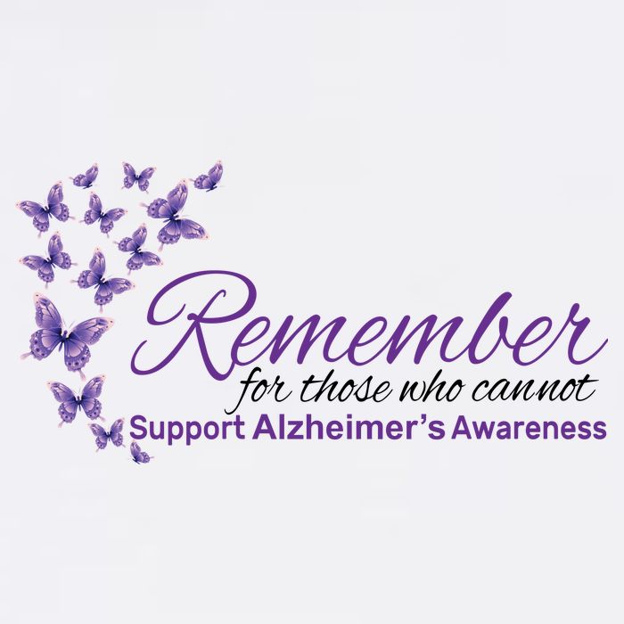 Remember For Those Who Cannot Alzheimers Awareness Garment-Dyed Sweatshirt