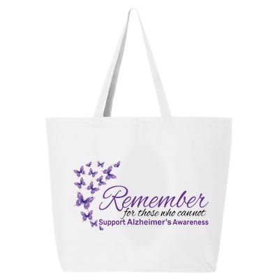 Remember For Those Who Cannot Alzheimers Awareness 25L Jumbo Tote