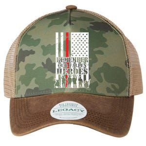 Remember Our Fallen Heroes Legacy Tie Dye Trucker Hat