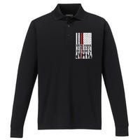 Remember Our Fallen Heroes Performance Long Sleeve Polo