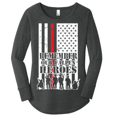 Remember Our Fallen Heroes Women's Perfect Tri Tunic Long Sleeve Shirt