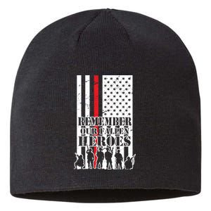 Remember Our Fallen Heroes Sustainable Beanie