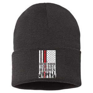 Remember Our Fallen Heroes Sustainable Knit Beanie