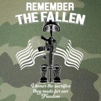 Remember The Fallen Legacy Tie Dye Trucker Hat