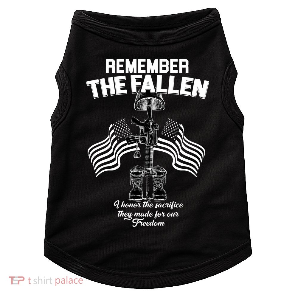 Remember The Fallen Doggie Tank