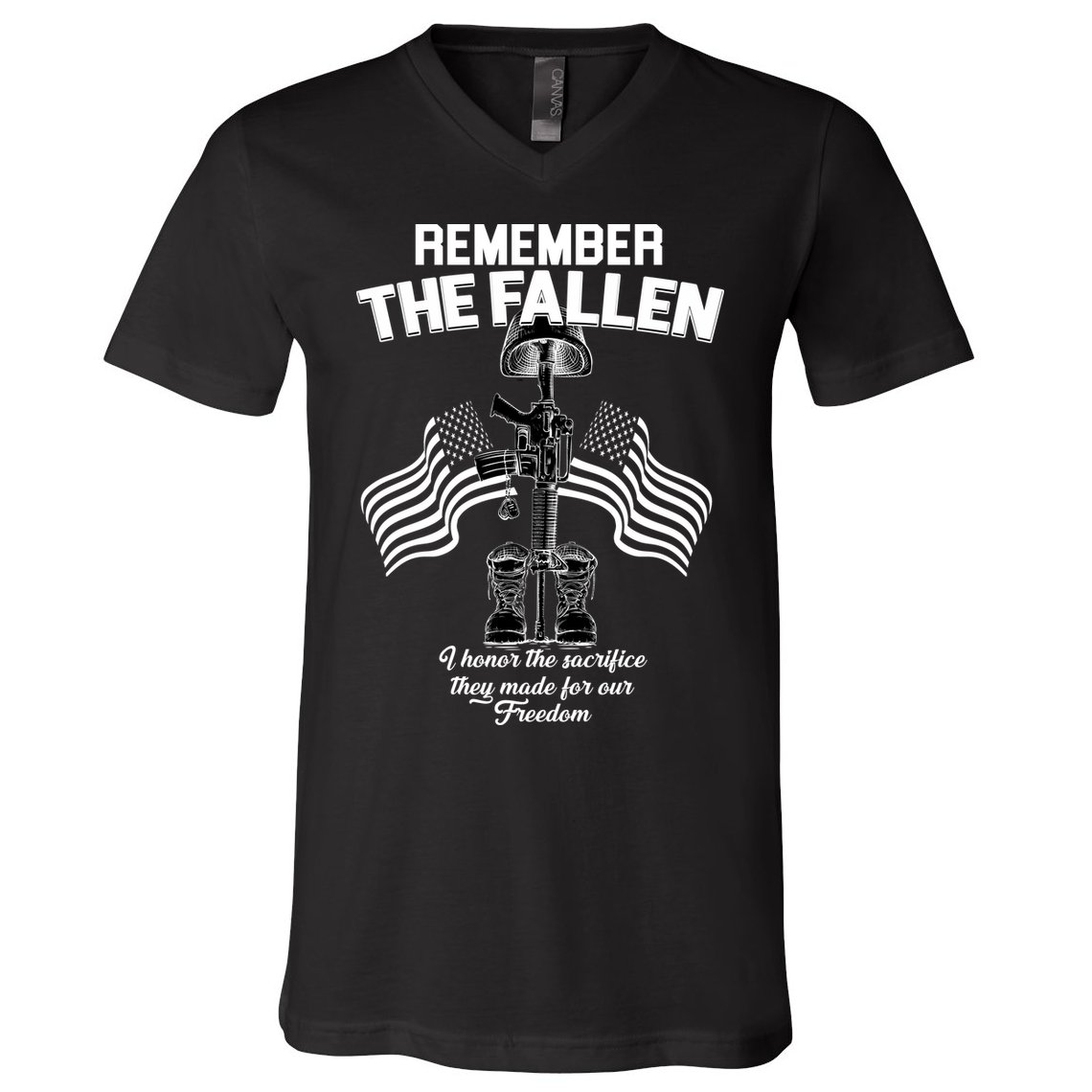 Remember The Fallen V-Neck T-Shirt