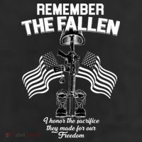 Remember The Fallen 11oz C Handle Ceramic Mug