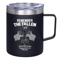 Remember The Fallen 12oz Stainless Steel Coffee Mug
