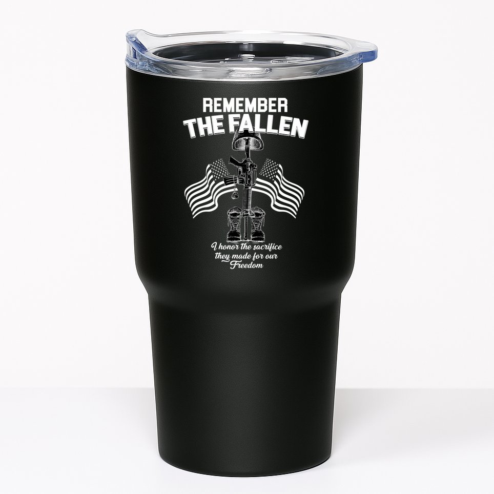Remember The Fallen Tumbler