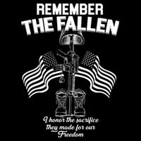 Remember The Fallen Tie-Dye T-Shirt