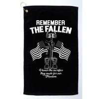 Remember The Fallen Golf Towel