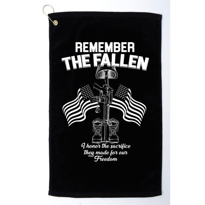 Remember The Fallen Golf Towel