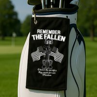 Remember The Fallen Golf Towel