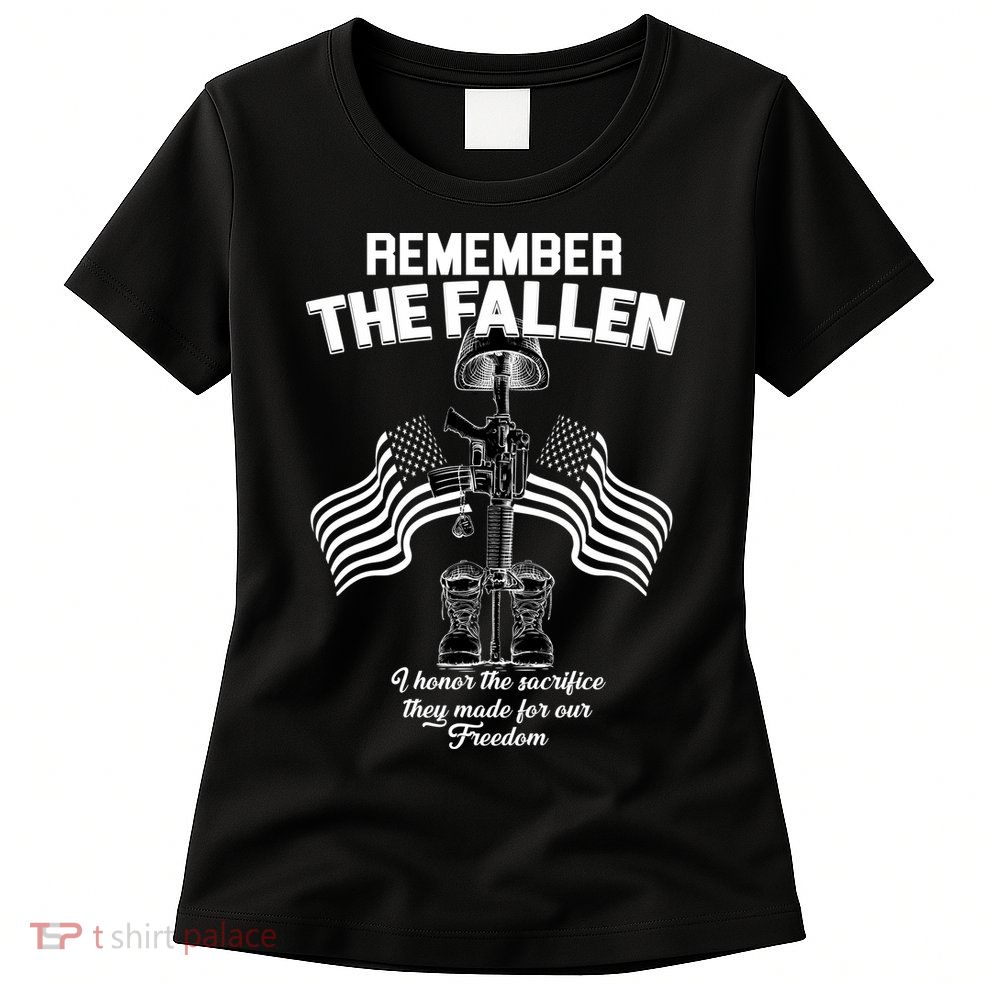 Remember The Fallen Womens T-Shirt