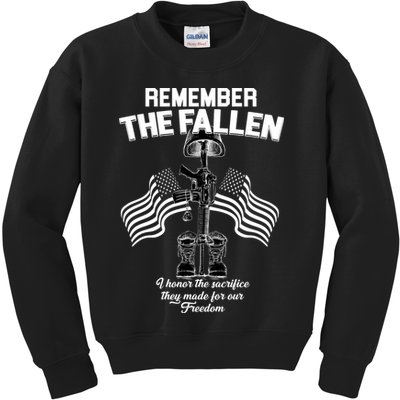 Remember The Fallen Kids Sweatshirt