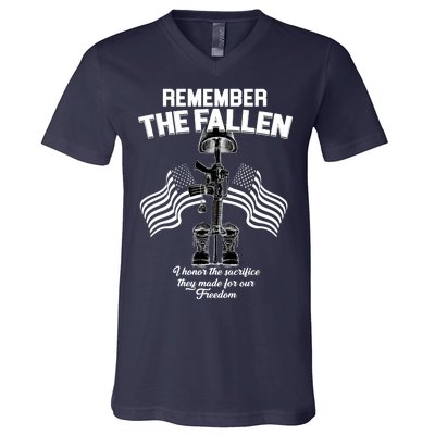 Remember The Fallen V-Neck T-Shirt