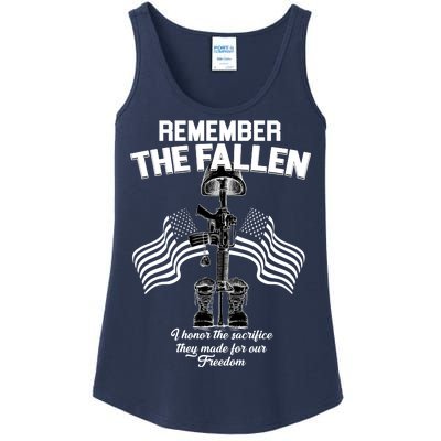 Remember The Fallen Ladies Essential Tank