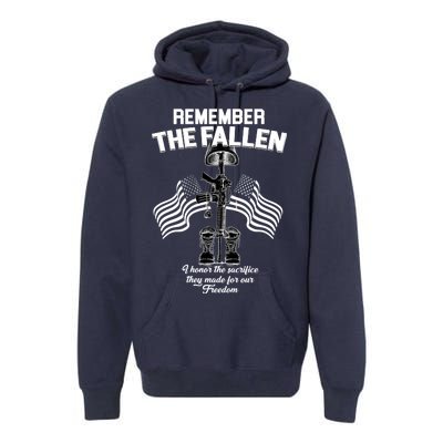 Remember The Fallen Premium Hoodie