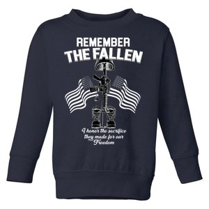 Remember The Fallen Toddler Sweatshirt