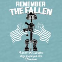 Remember The Fallen Sueded Cloud Jersey T-Shirt