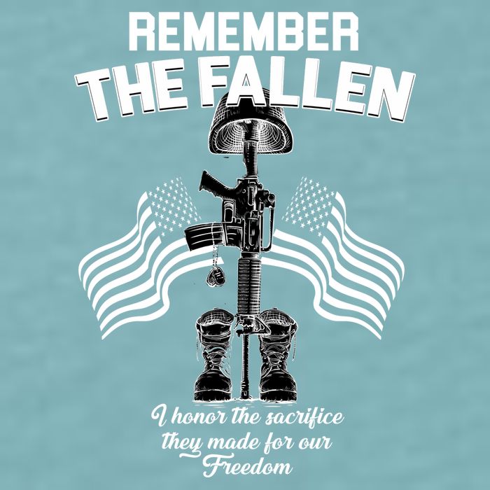 Remember The Fallen Sueded Cloud Jersey T-Shirt