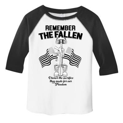 Remember The Fallen Toddler Fine Jersey T-Shirt