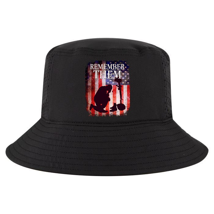 Remember Them Memorial Day Cool Comfort Performance Bucket Hat