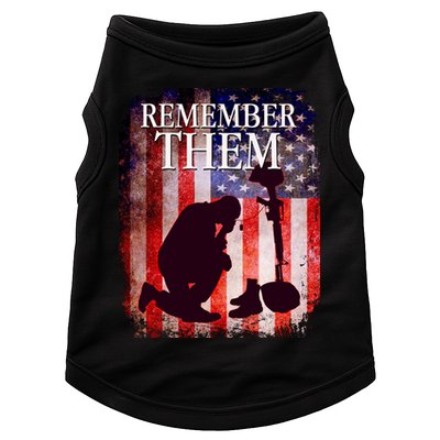 Remember Them Memorial Day Doggie Tank