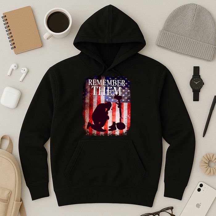 Remember Them Memorial Day Hoodie