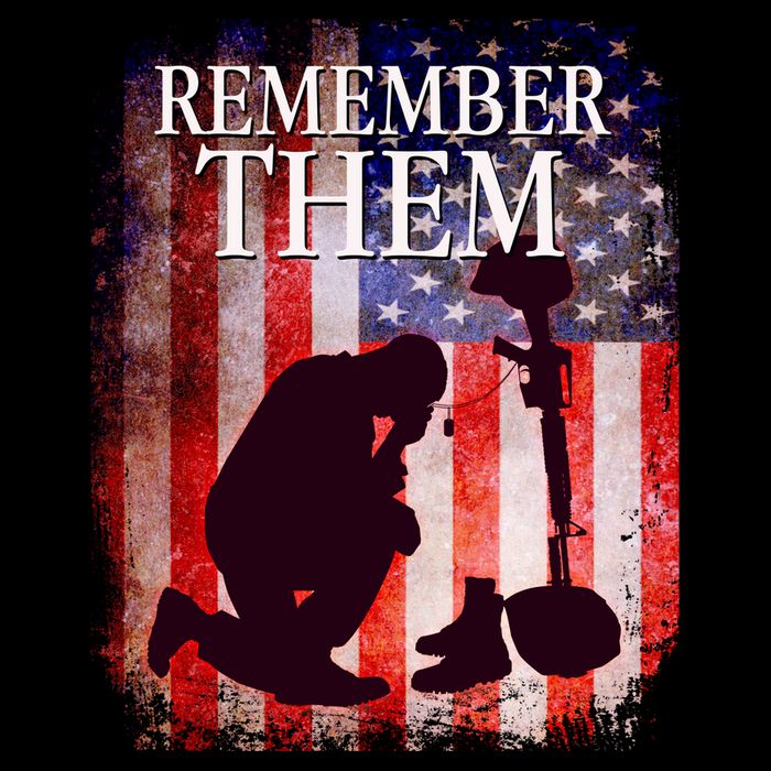 Remember Them Memorial Day Apron