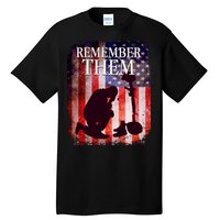 Remember Them Memorial Day Tall T-Shirt