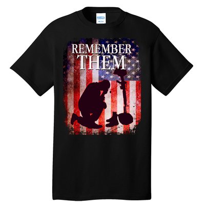 Remember Them Memorial Day Tall T-Shirt