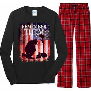 Remember Them Memorial Day Long Sleeve Pajama Set