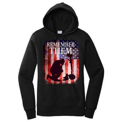 Remember Them Memorial Day Women's Pullover Hoodie