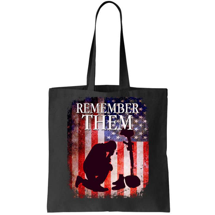 Remember Them Memorial Day Tote Bag