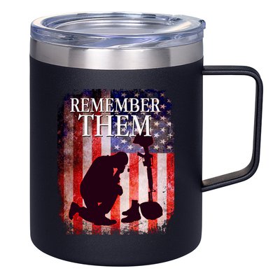 Remember Them Memorial Day 12oz Stainless Steel Coffee Mug