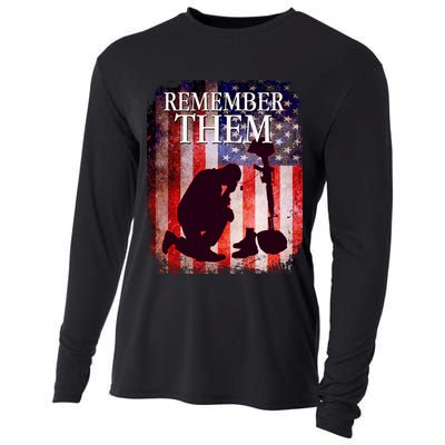 Remember Them Memorial Day Cooling Performance Long Sleeve Crew