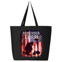 Remember Them Memorial Day 25L Jumbo Tote