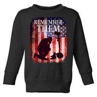 Remember Them Memorial Day Toddler Sweatshirt