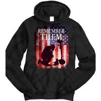 Remember Them Memorial Day Tie Dye Hoodie