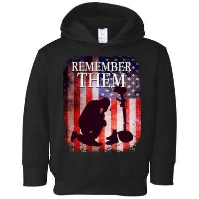 Remember Them Memorial Day Toddler Hoodie